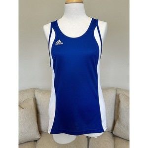 ADIDAS Climalite Womens Training Tank Top Workout Shirt Running Racerback Mesh S